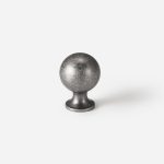 Manaus - Tumbled Nickel Knob - Architectural Hardware - Tumbled Nickel Knob