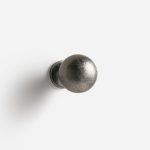 Manaus - Tumbled Nickel Knob - Architectural Hardware - Tumbled Nickel Knob