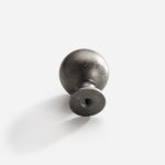 Manaus - Tumbled Nickel Knob - Architectural Hardware - Tumbled Nickel Knob