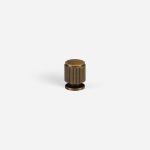 Avila - Matte Brass Knob - 19mm