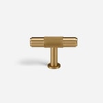 Avila - Gunmetal Brass Pull - Architectural Hardware - Gunmetal Brass Pull