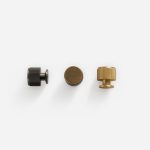 Avila - Matte Brass Knob - 19mm