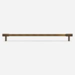 Lija - Knurled Brushed Brass Knob - Architectural Hardware - Knurled Brushed Brass Knob