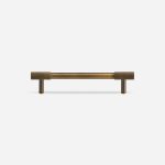 Lija - Knurled Brushed Brass Knob - Architectural Hardware - Knurled Brushed Brass Knob