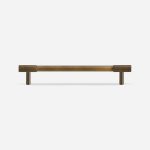 Lija - Knurled Brushed Brass Knob - Architectural Hardware - Knurled Brushed Brass Knob