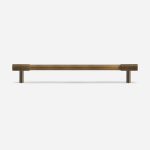 Lija - Knurled Brushed Brass Knob - Architectural Hardware - Knurled Brushed Brass Knob