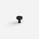 Lija - Knurled Brushed Brass Knob - Architectural Hardware - Knurled Brushed Brass Knob