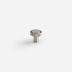 Lija - Knurled Brushed Brass Knob - Architectural Hardware - Knurled Brushed Brass Knob
