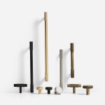 Lija - Knurled Brushed Brass Knob - Architectural Hardware - Knurled Brushed Brass Knob