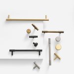 Lija - Knurled Brushed Brass Knob - Architectural Hardware - Knurled Brushed Brass Knob
