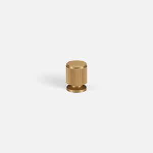 Avila - Matte Brass Knob - 19mm