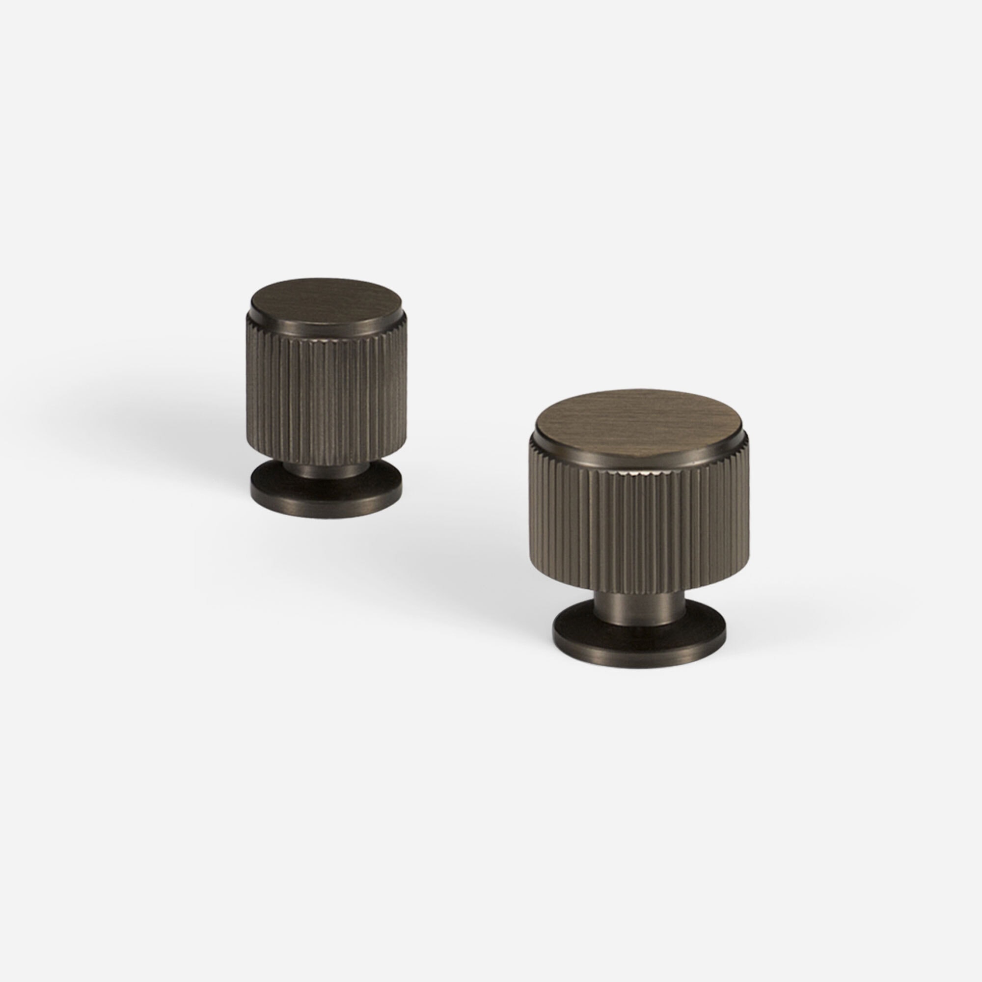 gunmetal-Avila Avila - Matte Brass Knob - Architectural Hardware - Matte Brass Knob