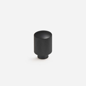 Ekati - Knurled Brushed Brass Knob - Architectural Hardware - Knurled Brushed Brass Knob