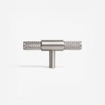 Ekati - Knurled Antique Bronze Brass Pull - Architectural Hardware - Knurled Antique Bronze Brass