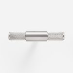 Ekati - Knurled Brushed Brass Knob - Architectural Hardware - Knurled Brushed Brass Knob