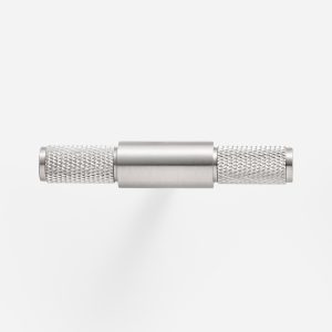 Ekati - Knurled Brushed Brass Knob - Architectural Hardware - Knurled Brushed Brass Knob