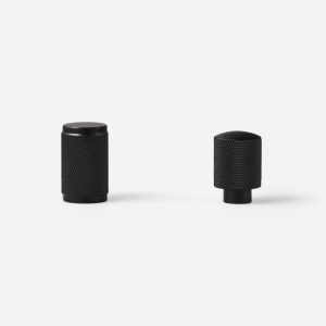 Ekati - Knurled Brushed Brass Knob - Architectural Hardware - Knurled Brushed Brass Knob