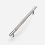 Ekati - Knurled Brushed Brass Knob - Architectural Hardware - Knurled Brushed Brass Knob