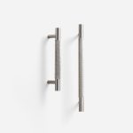 Ekati - Knurled Brushed Brass Knob - Architectural Hardware - Knurled Brushed Brass Knob