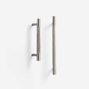 Ekati - Knurled Brushed Brass Knob - Architectural Hardware - Knurled Brushed Brass Knob
