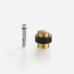 Iba - Matte Brass Door Stop - Architectural Hardware - Matte Brass Door Stop