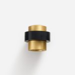 Iba - Matte Brass Door Stop - Architectural Hardware - Matte Brass Door Stop