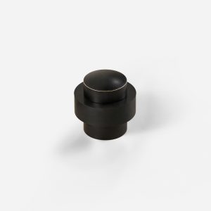 Iba - Matte Brass Door Stop - Architectural Hardware - Matte Brass Door Stop