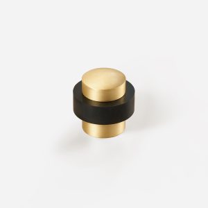 Iba - Matte Brass Door Stop - Architectural Hardware - Matte Brass Door Stop