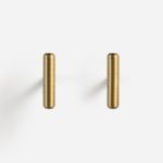 Mir - Brushed Brass Knob - Architectural Hardware - Brushed Brass Knob