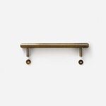 Mir - Antique Bronze Brass Handle - Architectural Hardware - antique bronze brass