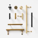 Mir - Brushed Brass Knob - Architectural Hardware - Brushed Brass Knob