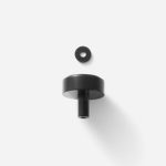 Mir - Brushed Brass Knob - Architectural Hardware - Brushed Brass Knob