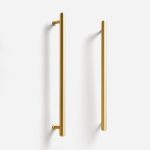 Mir - Brushed Brass Knob - Architectural Hardware - Brushed Brass Knob