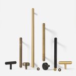 Mir - Antique Bronze Brass Handle - Architectural Hardware - antique bronze brass