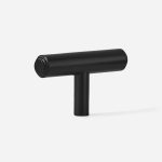 Mir - Brushed Brass Knob - Architectural Hardware - Brushed Brass Knob