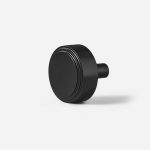Mir - Brushed Brass Knob - Architectural Hardware - Brushed Brass Knob