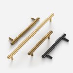 Mir - Brushed Brass Knob - Architectural Hardware - Brushed Brass Knob