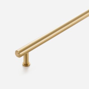 Mir - Brushed Brass Knob - Architectural Hardware - Brushed Brass Knob