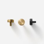 Mir - Brushed Brass Knob - Architectural Hardware - Brushed Brass Knob