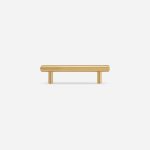 Mir - Brushed Brass Knob - Architectural Hardware - Brushed Brass Knob