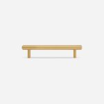 Mir - Brushed Brass Knob - Architectural Hardware - Brushed Brass Knob