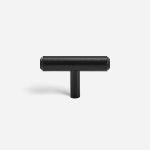 Mir - Brushed Brass Knob - Architectural Hardware - Brushed Brass Knob