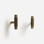 Orapa - Matte Black Brass Linear Pull - Architectural Hardware - matte black brass