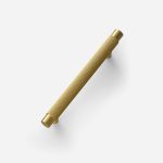 Orapa - Matte Black Brass Linear Pull - Architectural Hardware - matte black brass