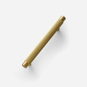 Orapa - Matte Black Brass Linear Pull - Architectural Hardware - matte black brass
