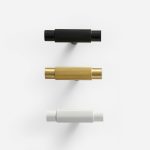 Orapa - Matte Black Brass Linear Pull - Architectural Hardware - matte black brass