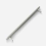 Orapa - Matte Black Brass Linear Pull - Architectural Hardware - matte black brass