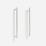 Orapa - Matte Black Brass Linear Pull - Architectural Hardware - matte black brass