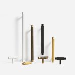 Orapa - Matte Black Brass Linear Pull - Architectural Hardware - matte black brass
