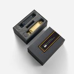 Bacau - Brushed Gold Concealed Hinge - Architectural Hardware - Brushed Gold Concealed Hinge
